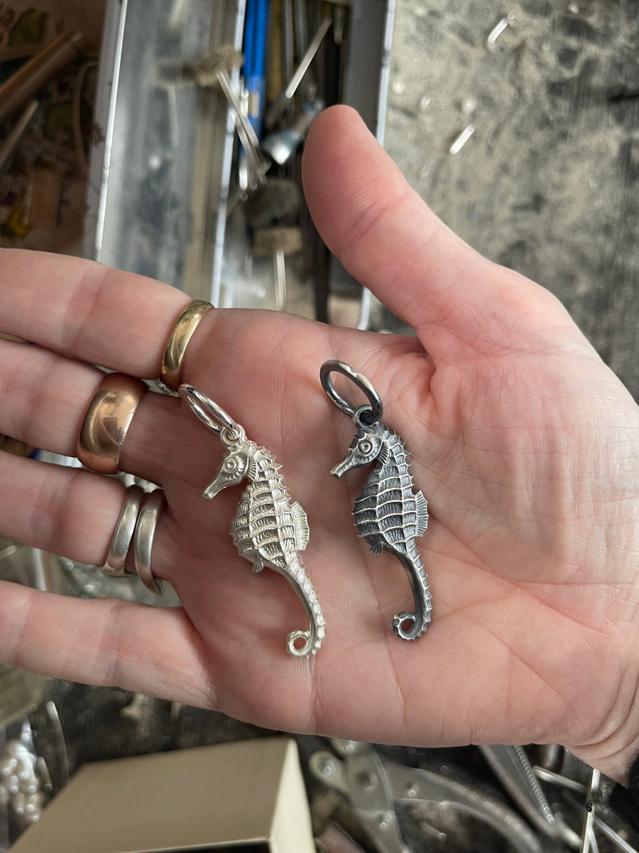 Emotional Support Seahorse pendant